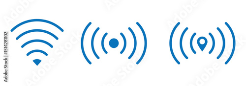 Wifi icon. wifi icon set.