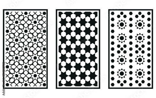 Intricate Islamic patterns evoke timeless beauty and order