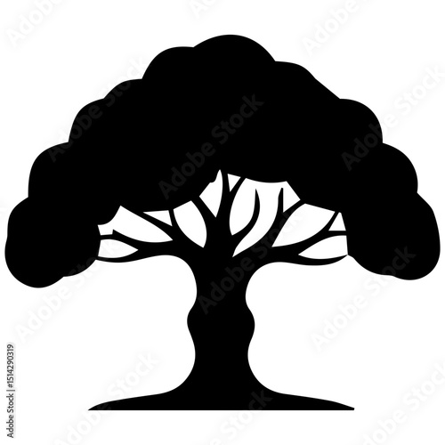 The interpretation of premium tree artistry in high-end vector compositions