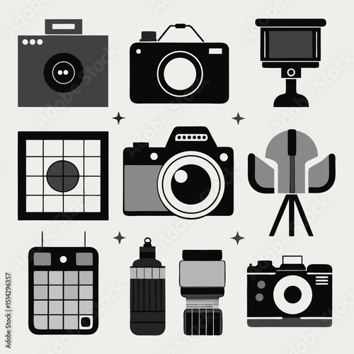 set of cameras