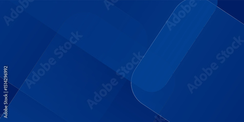 Abstract blue background with glowing geometric lines. Modern blue gradient square shape design. Futuristic technology concept. Suit for brochure, corporate, website, poster, banner, cover modern