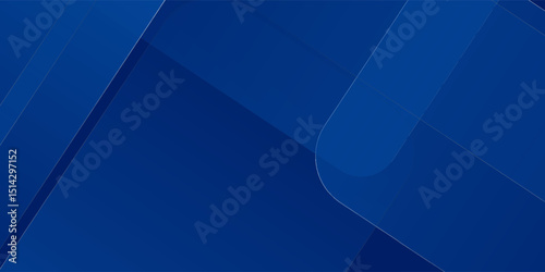 Abstract blue background with glowing geometric lines. Modern blue gradient square shape design. Futuristic technology concept. Suit for brochure, corporate, website, poster, banner, cover modern