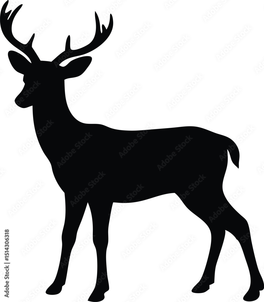 Obraz premium deer animal vector
