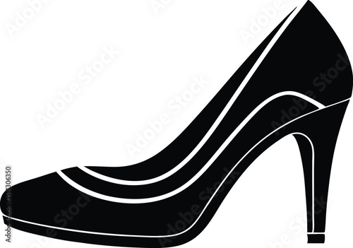 women high heel vector illustration