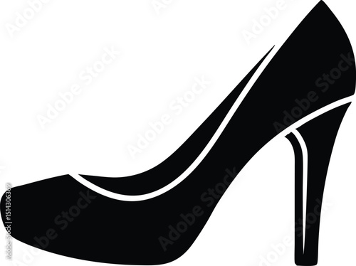 women high heel vector