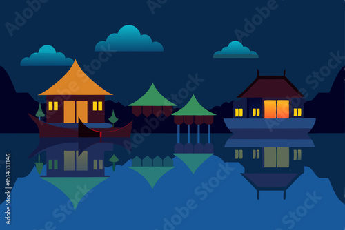 vector illustration of a house