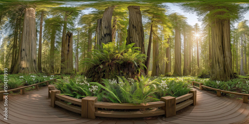 Nature photography in majestic redwood forests a tranquil exploration