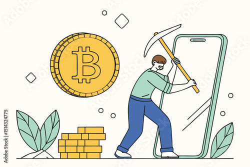 Bitcoin Mining Guide with Mobile Crypto Techniques