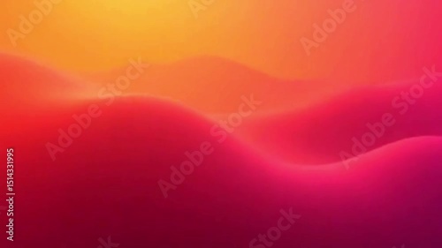 Retro-style gradient background with warm tones of orange, pink, and red evoking vintage 80s aesthetics