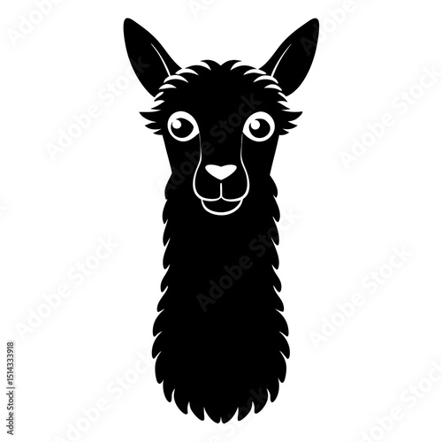 vector illustration of a cartoon horse