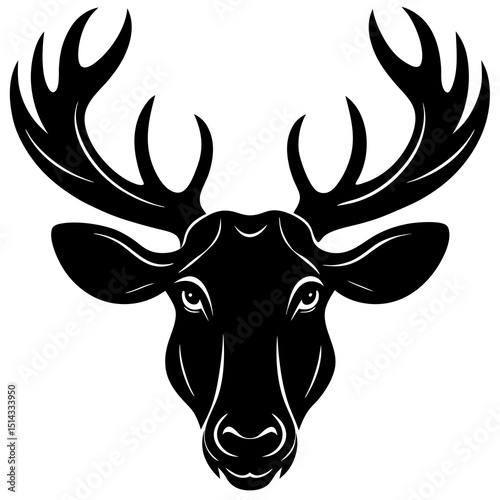 deer head silhouette