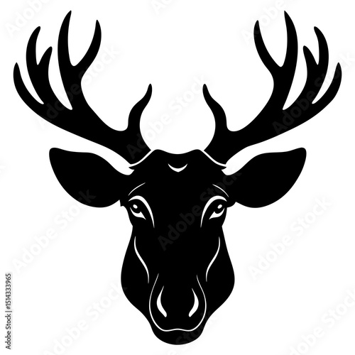 deer head silhouette