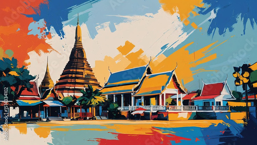 Digital painting Fine Art decorate 
