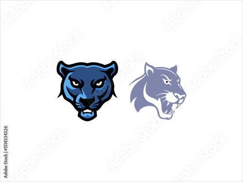 Panther logo design,unique panther logos