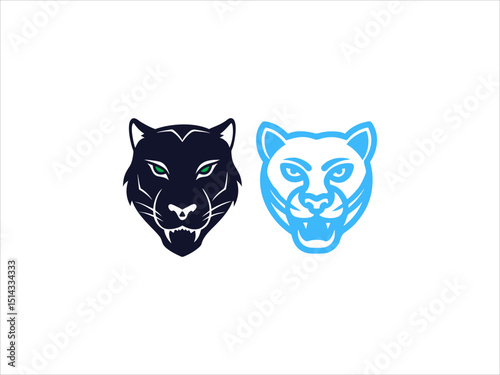 Panther logo design,unique panther logos