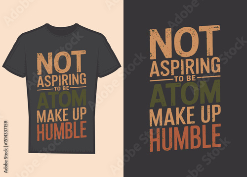 Vintage vector illustration for a t-shirt design concept with retro typography and a keep calm quote