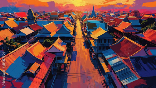 Digital painting Fine Art decorate 