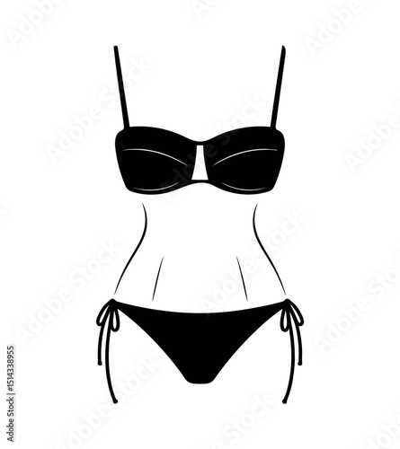 vector illustration of a woman in sunglasses