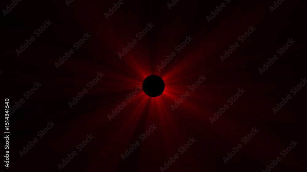 4K sun light lens flares art animation loop background. Symmetrical optical lens flares transition natural lighting. Optical Lens Flare Effect, Light Burst. Animation Background.
