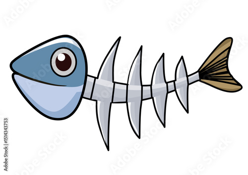 This is an illustration of a fishbone