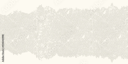 Crumpled ecru craft package paper texture. Abstract cream texture old paper background. Beige old cardboard backdrop. Vector illustration of grunge vintage note sheet or package.