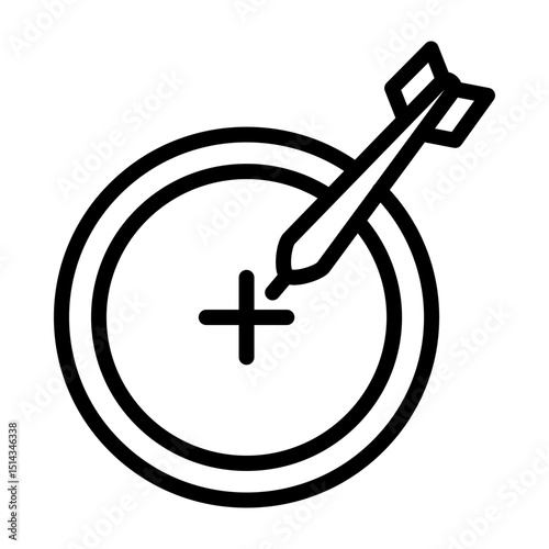 Focus Vector Line Icon Design