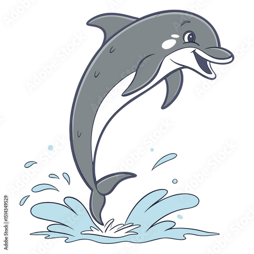 Dolphin Intelligent, playful marine mammal loved for its friendliness and agility