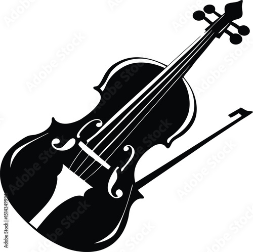 Violin Vector Art, violin, music, instrument