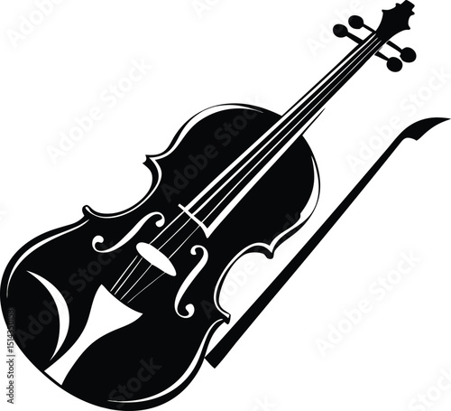 Violin Vector Art, violin, music, instrument