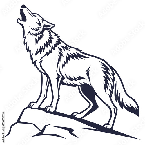 Wolf Wild ancestor of the domestic dog symbolizes loyalty, instinct, and teamwork
