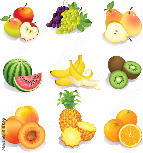 collection of fruits