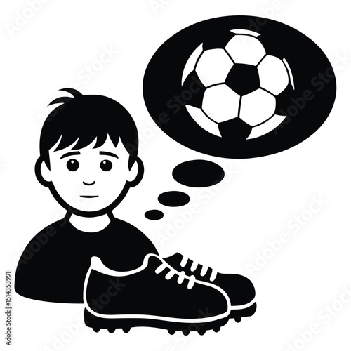 sports cleats silhouette vector illustrator, soccer shoe line art silhouette vector illustration