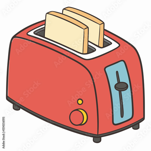 toaster and bread