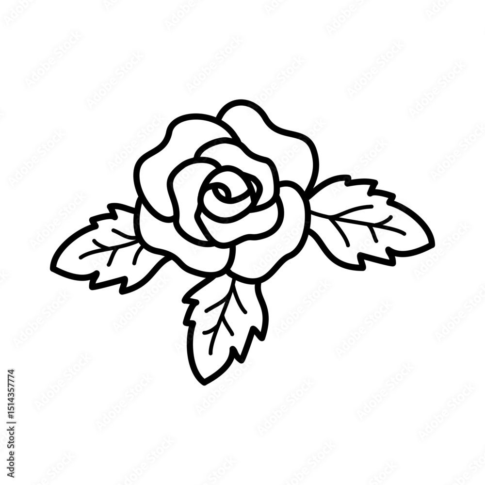 Obraz premium Rose Icon