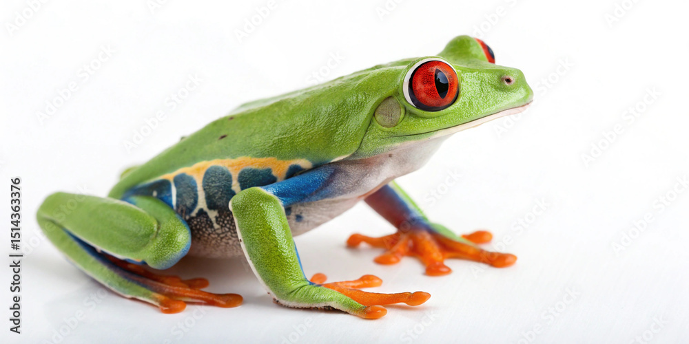 Obraz premium colorful frog