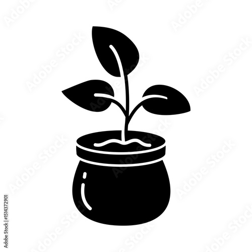 Spring Icon Glyph