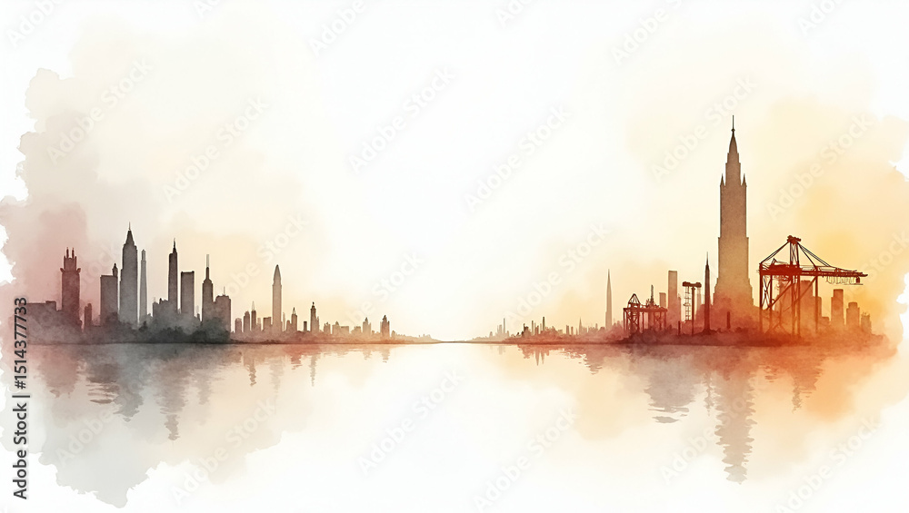 Obraz premium Visualizing National Prosperity: Strong Borders, Robust Economy, and Comprehensive Security Measures in Stock Photography with Empty Space for Customization