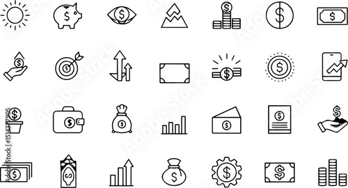 financial profit set of web icons in line style  m (1).eps