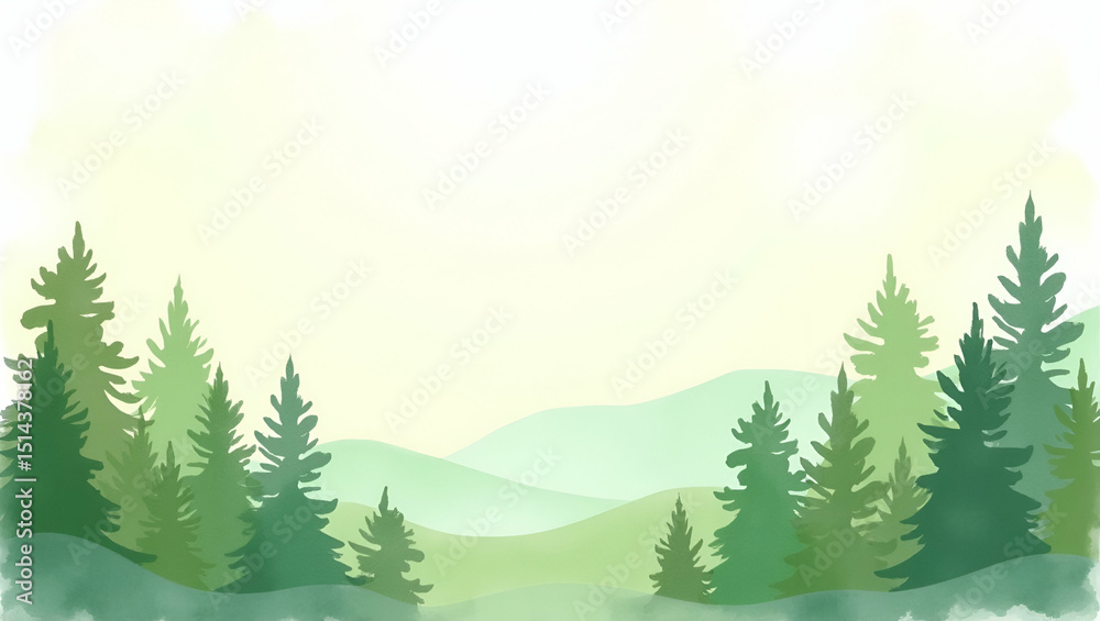 Fototapeta premium Top View Forest Icon: CO2 Emission Reduction for Sustainable Development & Green Business - Renewable Energy Against Climate Change & Global Warming