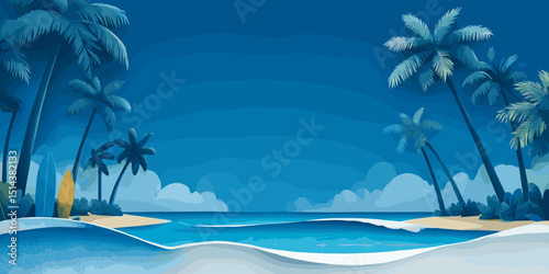 summer clipart, summer banner, summer, summer poster, cute summer, summer silhouette, beach banner, beach poster, water, sea, beach, kayak, boat, sport, summer, canoe, people, vacation, ocean, fun, ve