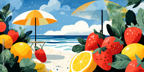 summer clipart, summer banner, summer, summer poster, cute summer, summer silhouette, beach banner, beach poster, water, sea, beach, kayak, boat, sport, summer, canoe, people, vacation, ocean, fun, ve