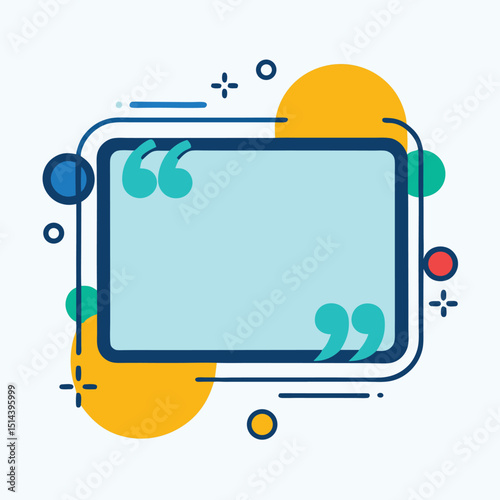 Quote box frame, big set. Quote box icon. Texting quote boxes. Blank template quote text info design boxes quotation bubble blog quotes symbols. Creative vector banner illustration.