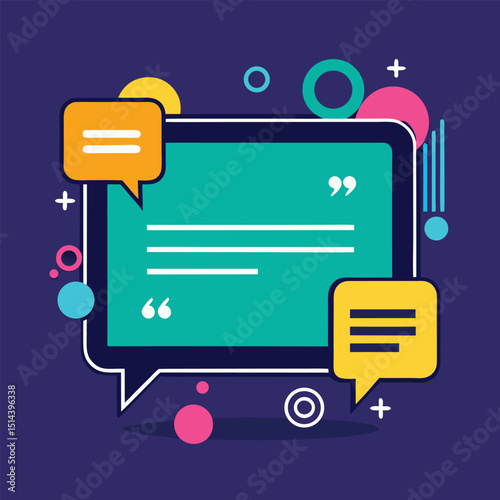 Quote box frame, big set. Quote box icon. Texting quote boxes. Blank template quote text info design boxes quotation bubble blog quotes symbols. Creative vector banner illustration.