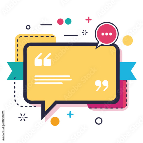 Quote box frame, big set. Quote box icon. Texting quote boxes. Blank template quote text info design boxes quotation bubble blog quotes symbols. Creative vector banner illustration.
