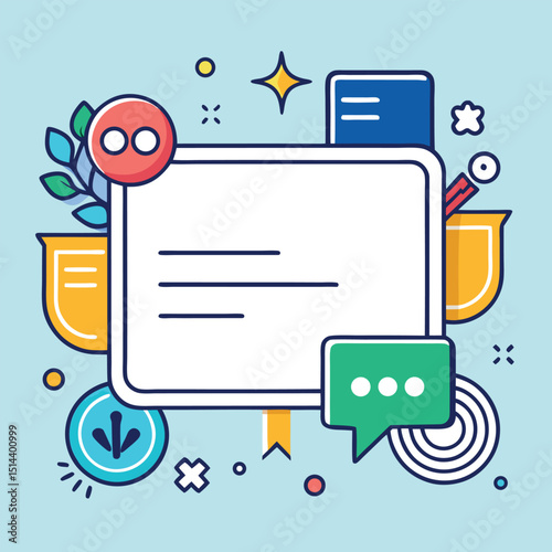 Quote box frame, big set. Quote box icon. Texting quote boxes. Blank template quote text info design boxes quotation bubble blog quotes symbols. Creative vector banner illustration.