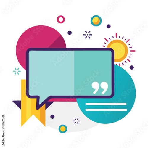 Quote box frame, big set. Quote box icon. Texting quote boxes. Blank template quote text info design boxes quotation bubble blog quotes symbols. Creative vector banner illustration.