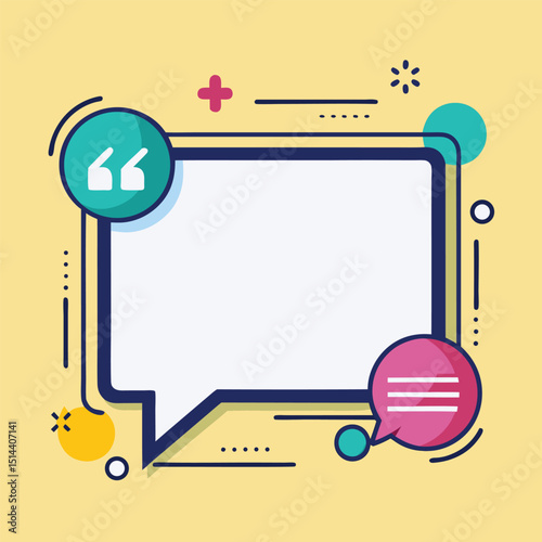 Quote box frame, big set. Quote box icon. Texting quote boxes. Blank template quote text info design boxes quotation bubble blog quotes symbols. Creative vector banner illustration.