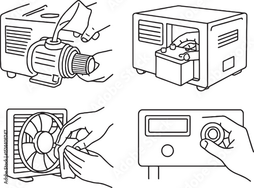 Generator Set maintenance and repair