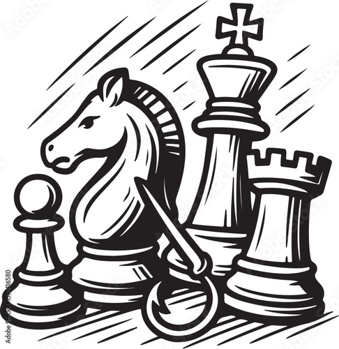 black chess queen
