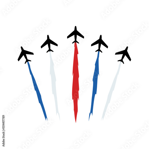 Happy Bastille Day Air Force celebration 